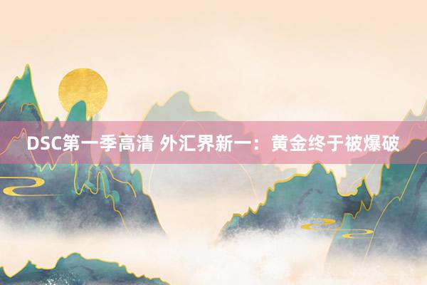 DSC第一季高清 外汇界新一：黄金终于被爆破