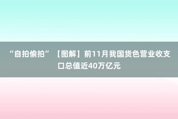 “自拍偷拍” 【图解】前11月我国货色营业收支口总值近40万亿元