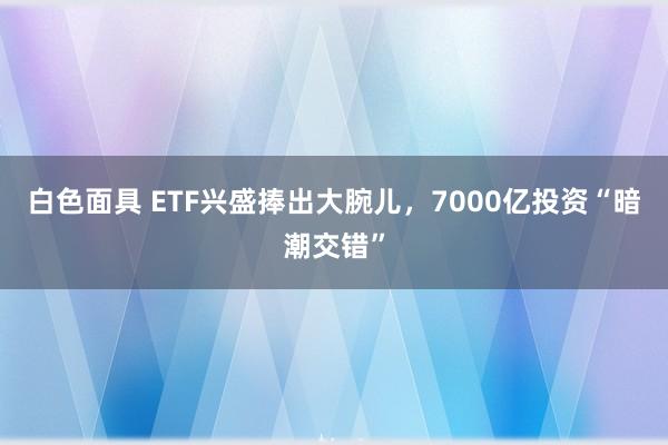 白色面具 ETF兴盛捧出大腕儿，7000亿投资“暗潮交错”