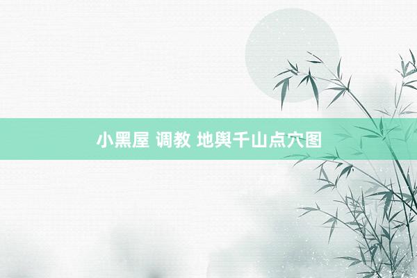 小黑屋 调教 地舆千山点穴图