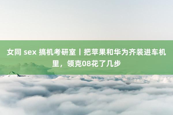女同 sex 搞机考研室丨把苹果和华为齐装进车机里，领克08花了几步